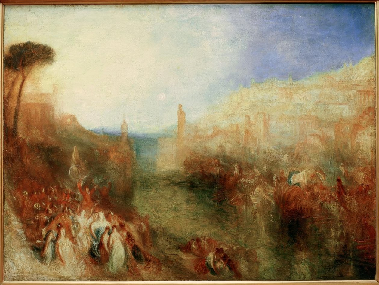 Flåtens avgang av Joseph Mallord William Turner