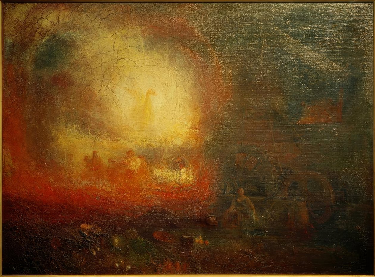 The Hero of a Hundred Fights av Joseph Mallord William Turner