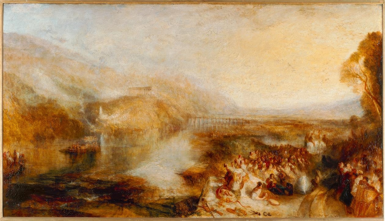 Åpningen av Walhalla av Joseph Mallord William Turner