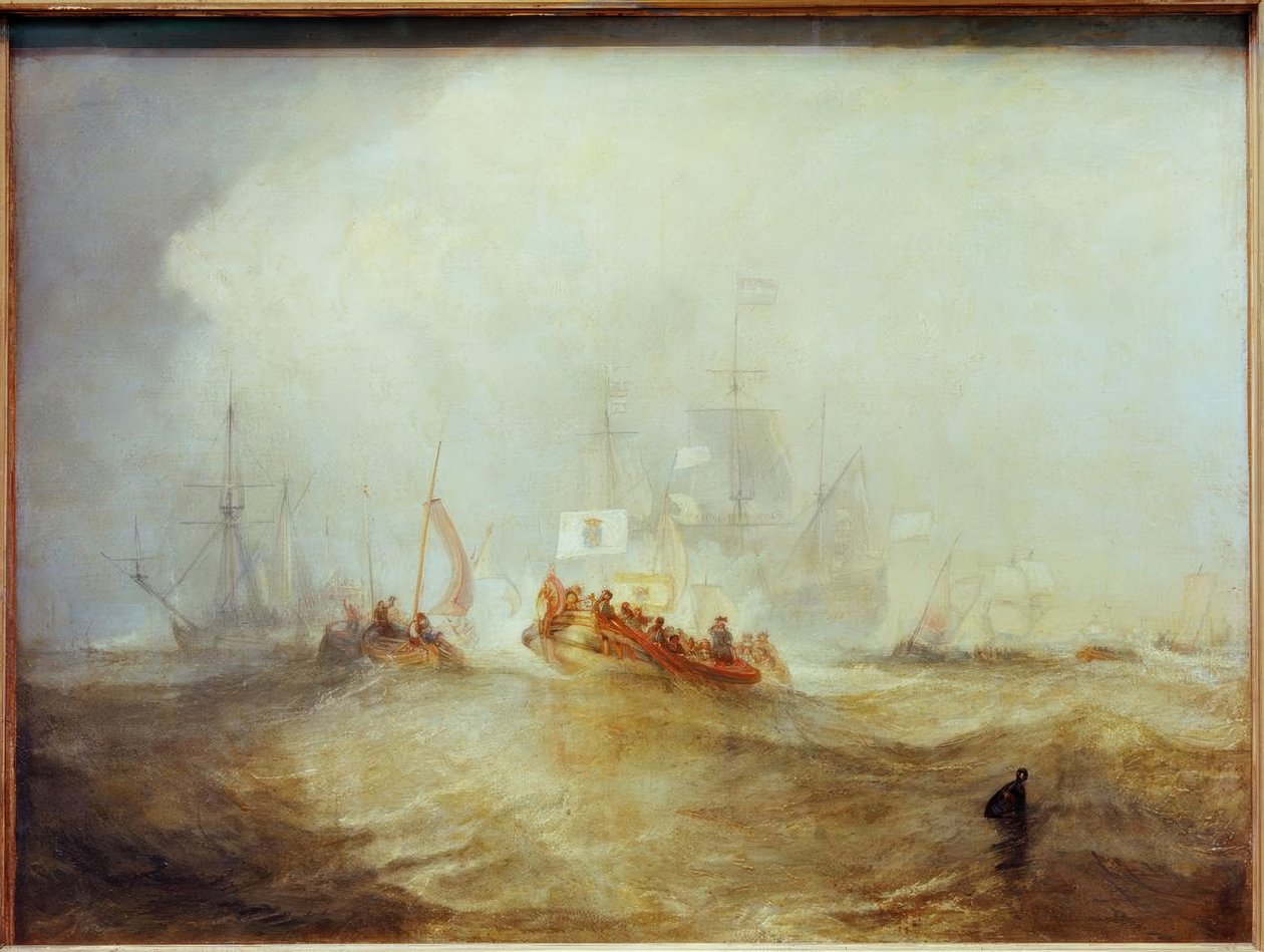 Prinsen av Oransje, William III. landing på Torbay, november av Joseph Mallord William Turner