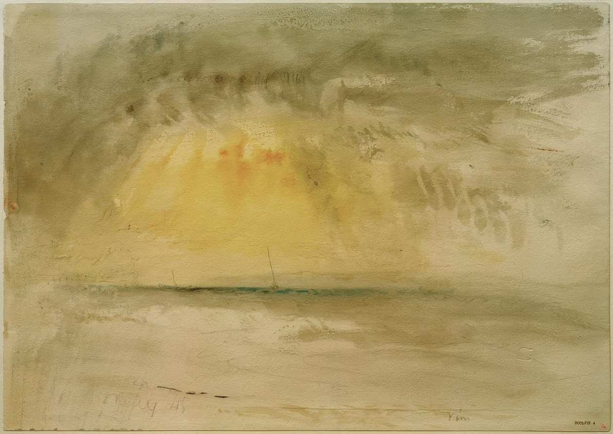 Wimereux av Joseph Mallord William Turner