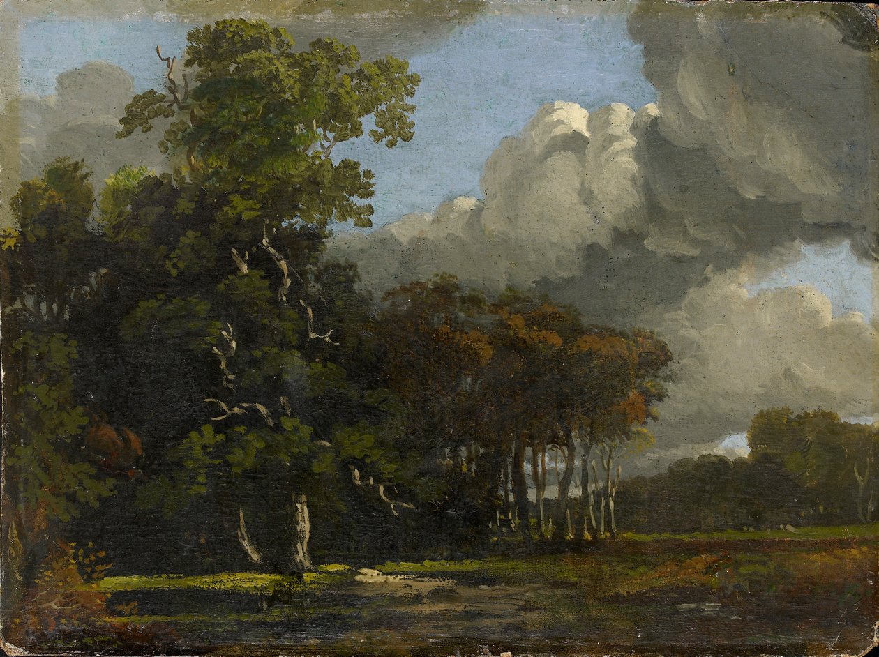 Skoglandskap, c1816-1820 av Joseph Mallord William Turner