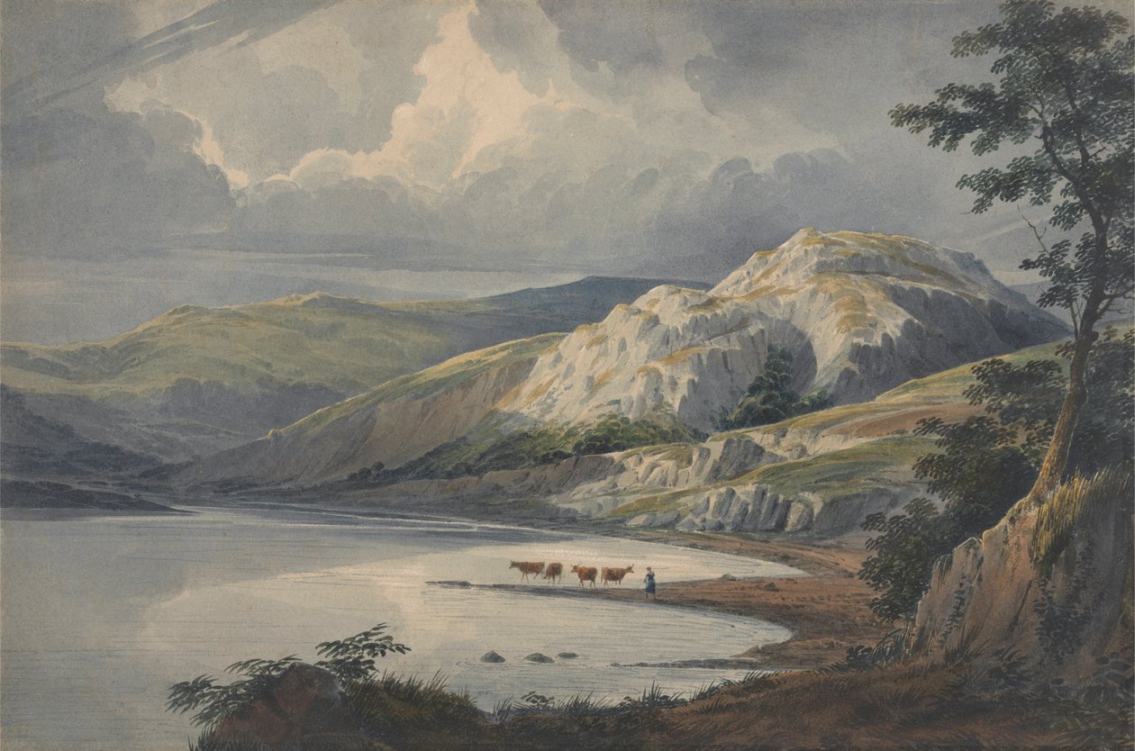 En fjellsjø av William Turner of Oxford