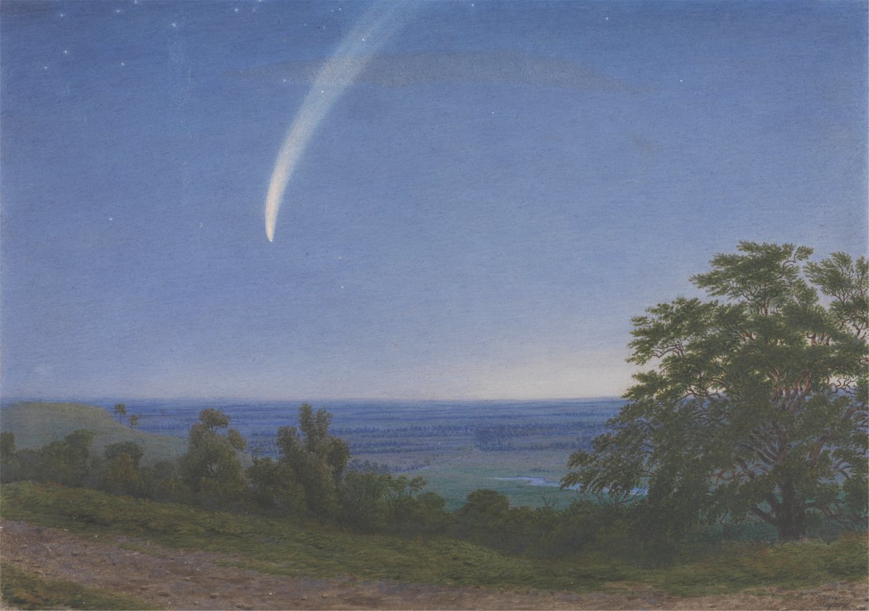 Donatis komet av William Turner of Oxford
