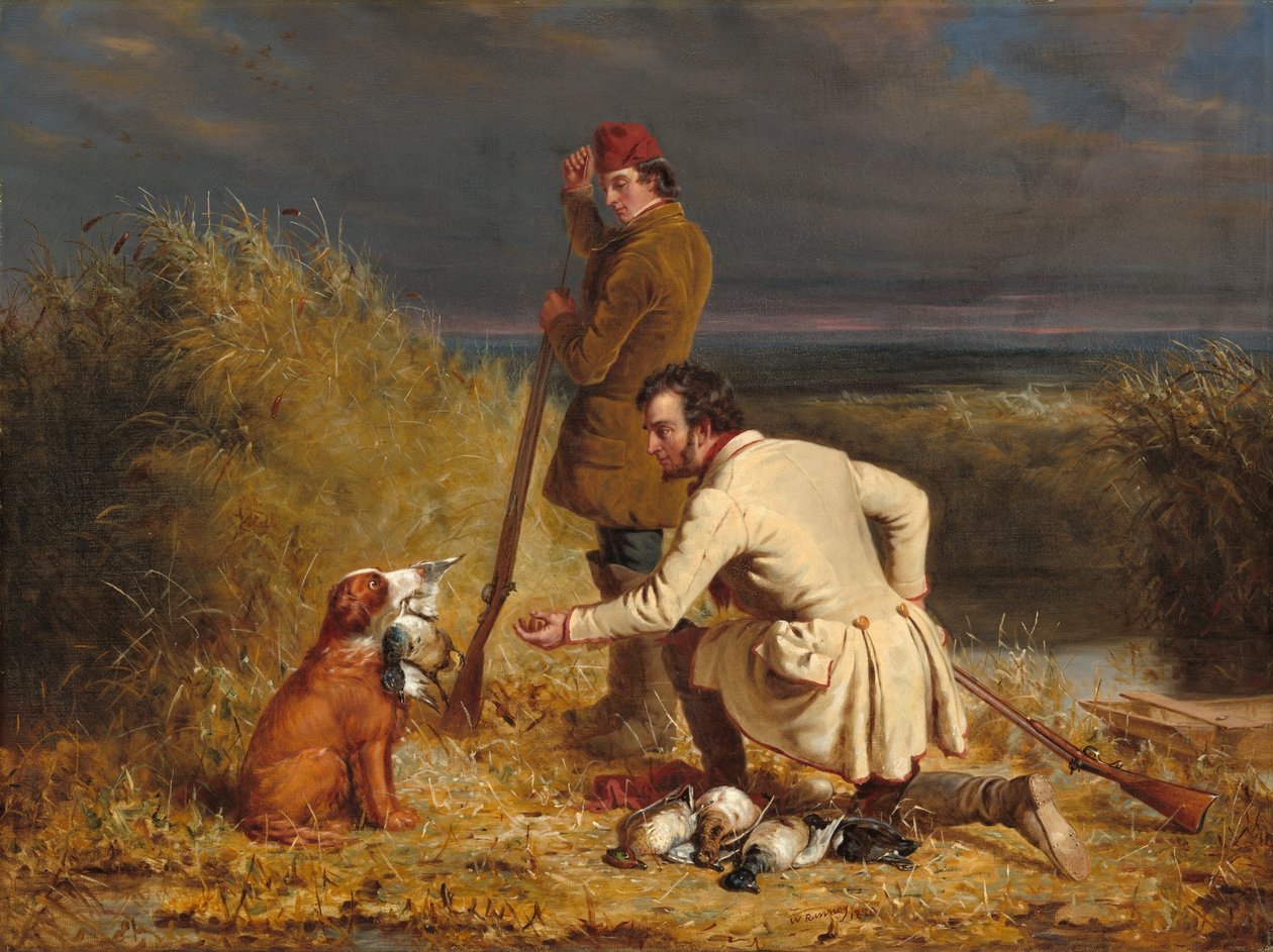 The Retrieve, 1850. av William Tylee Ranney