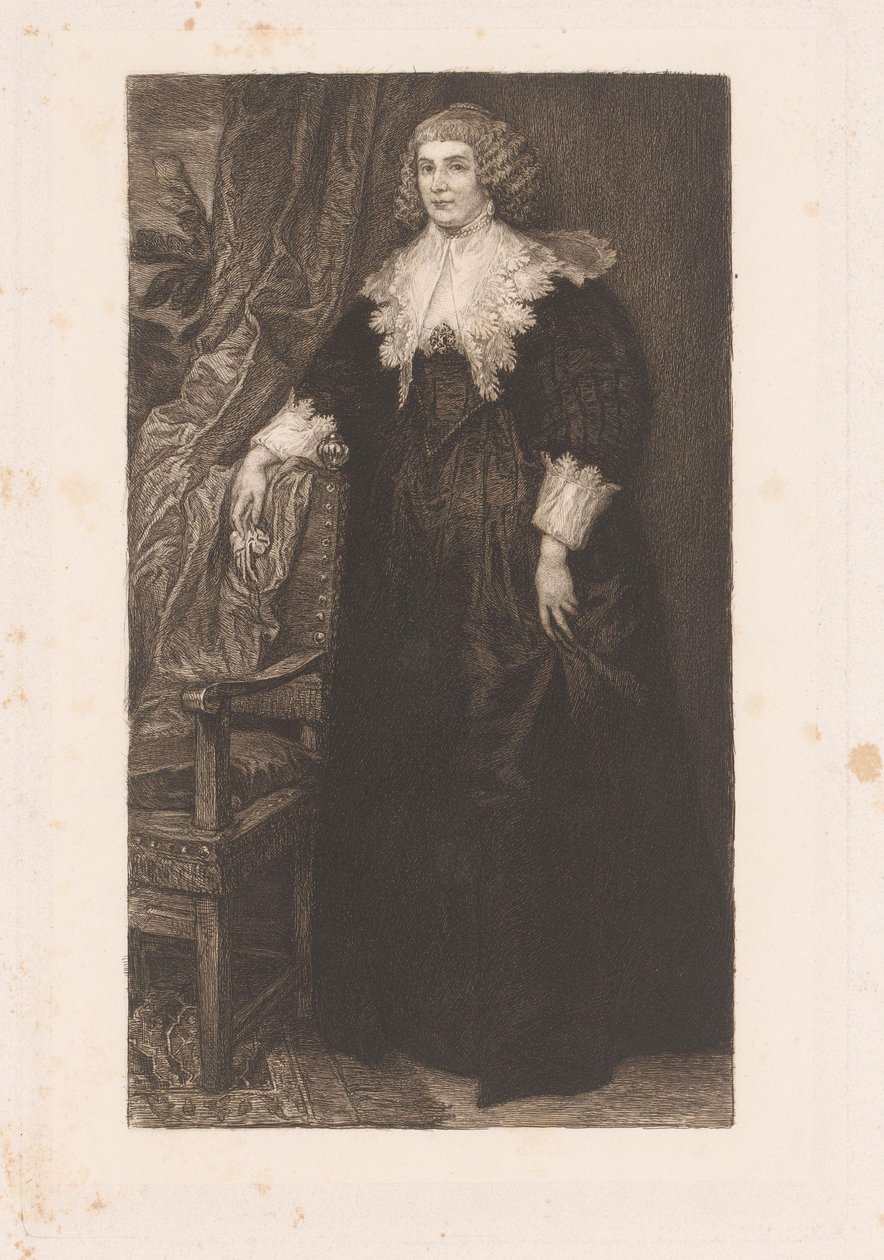 Portrett av Anna van Craesbecke av William Unger
