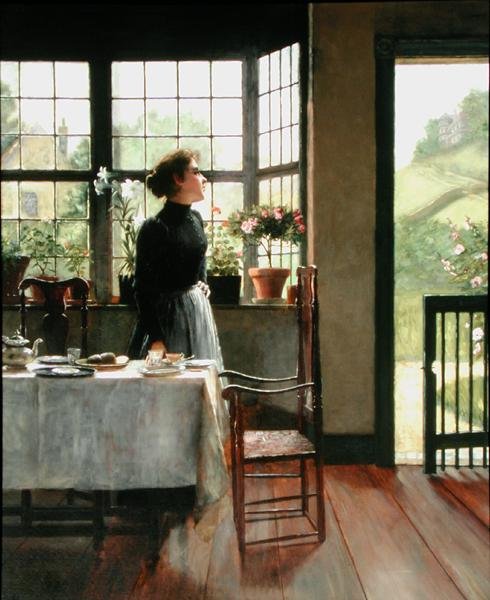 Det kan ha vært (olje på lerret) av William Verplanck Birney