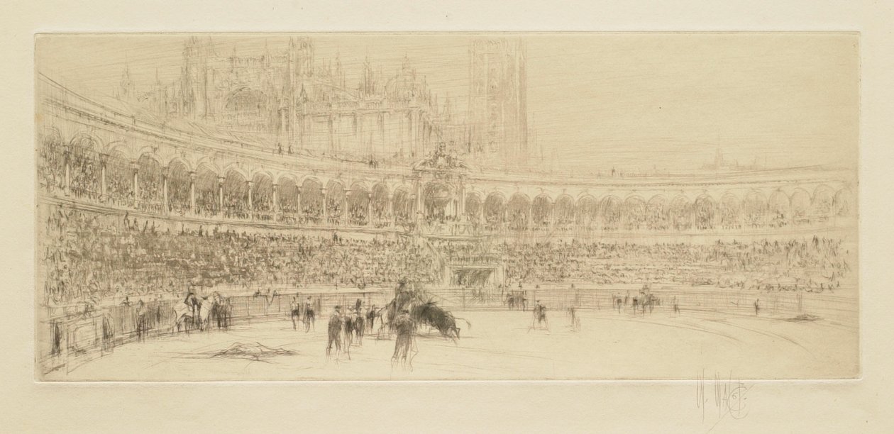 Tyrefekting, Sevilla av William Walcot