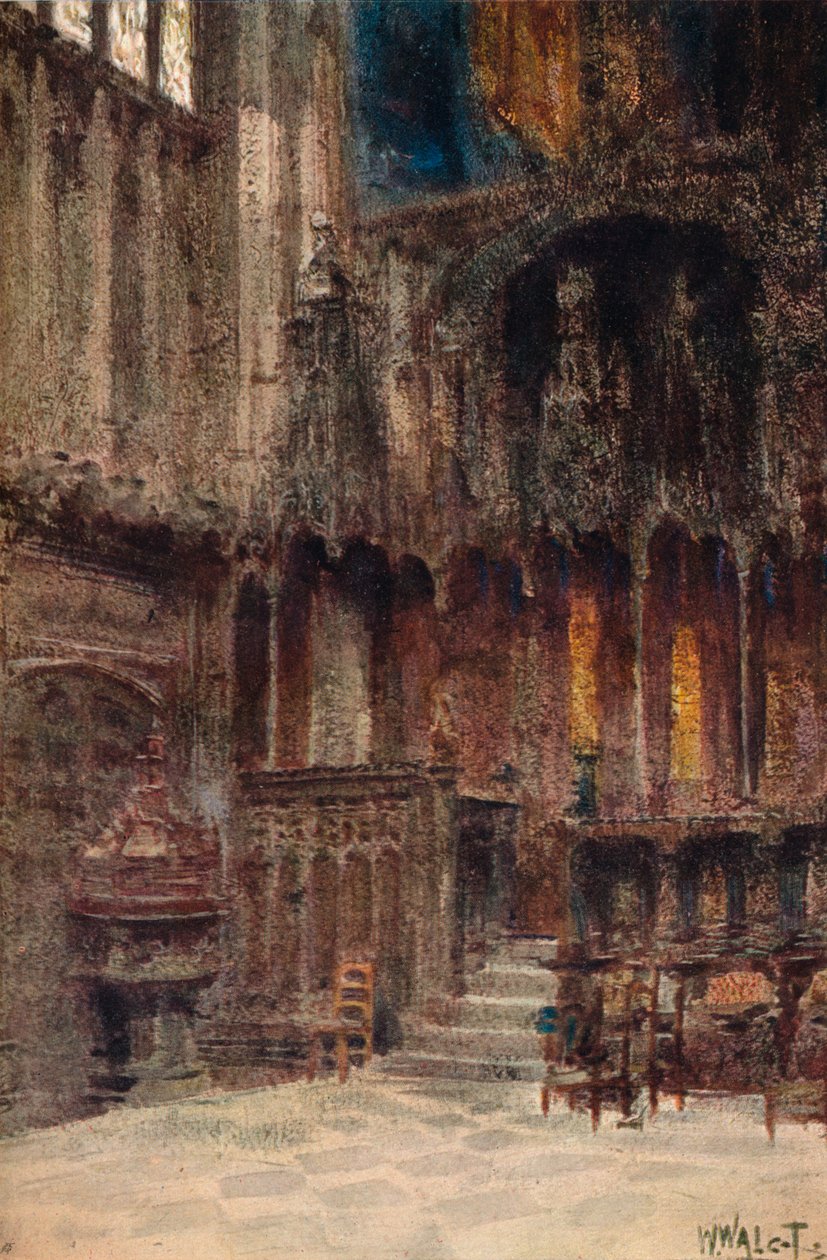Kapell til Henry VII, Westminster Abbey, c1907. av William Walcot