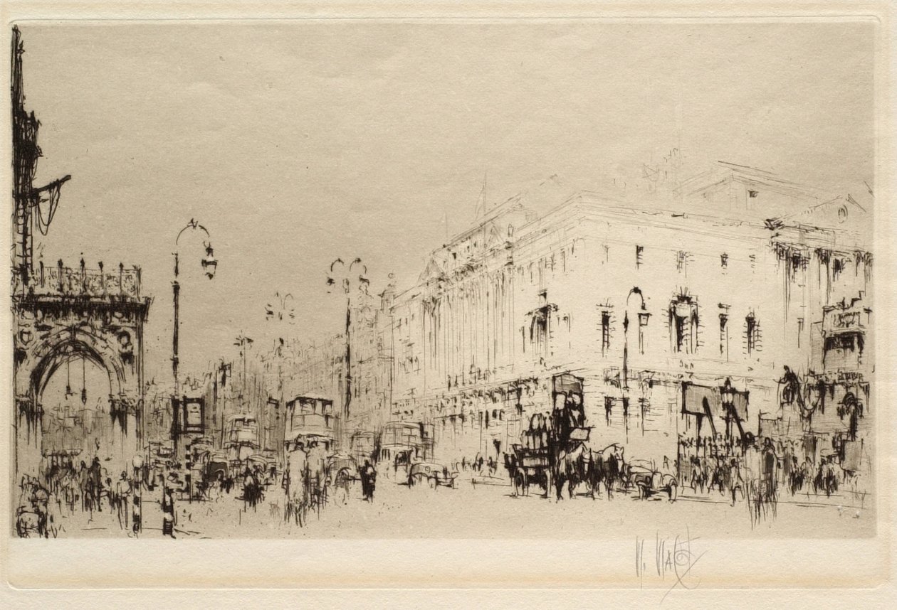 Gate i London av William Walcot