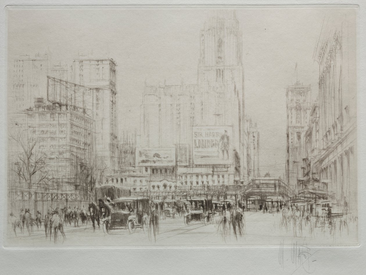 New York City: 42nd Street av William Walcot