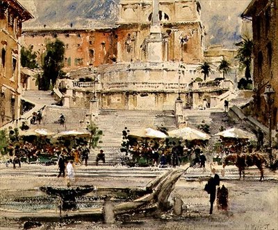 Spansketrappen, Roma av William Walcot