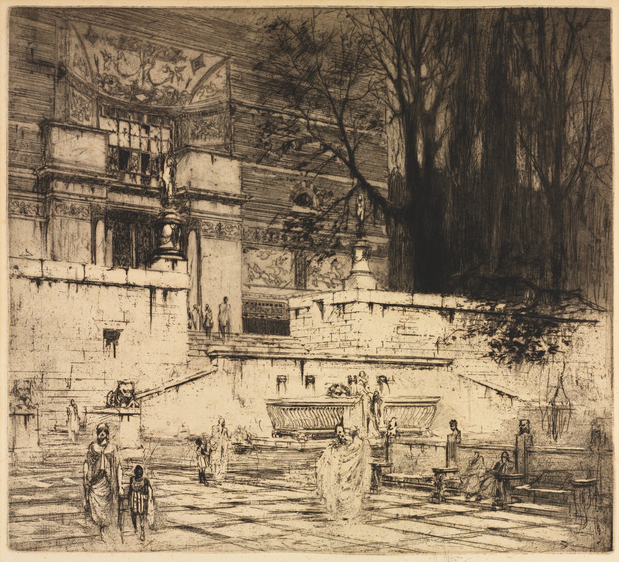 The Days of Ancient Roma: At the House of a Patrician av William Walcot