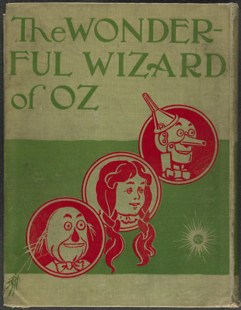 Illustrasjon fra «Den fantastiske trollmannen fra Oz» av Lyman Frank Baum av William Wallace Denslow