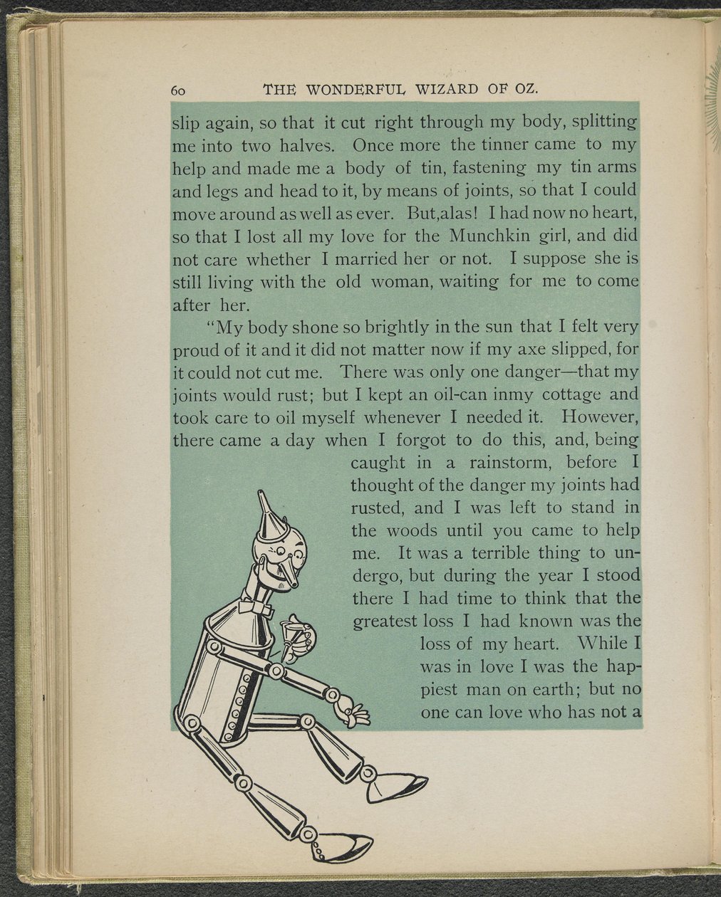 Illustrasjon fra «Den fantastiske trollmannen fra Oz» av Lyman Frank Baum av William Wallace Denslow
