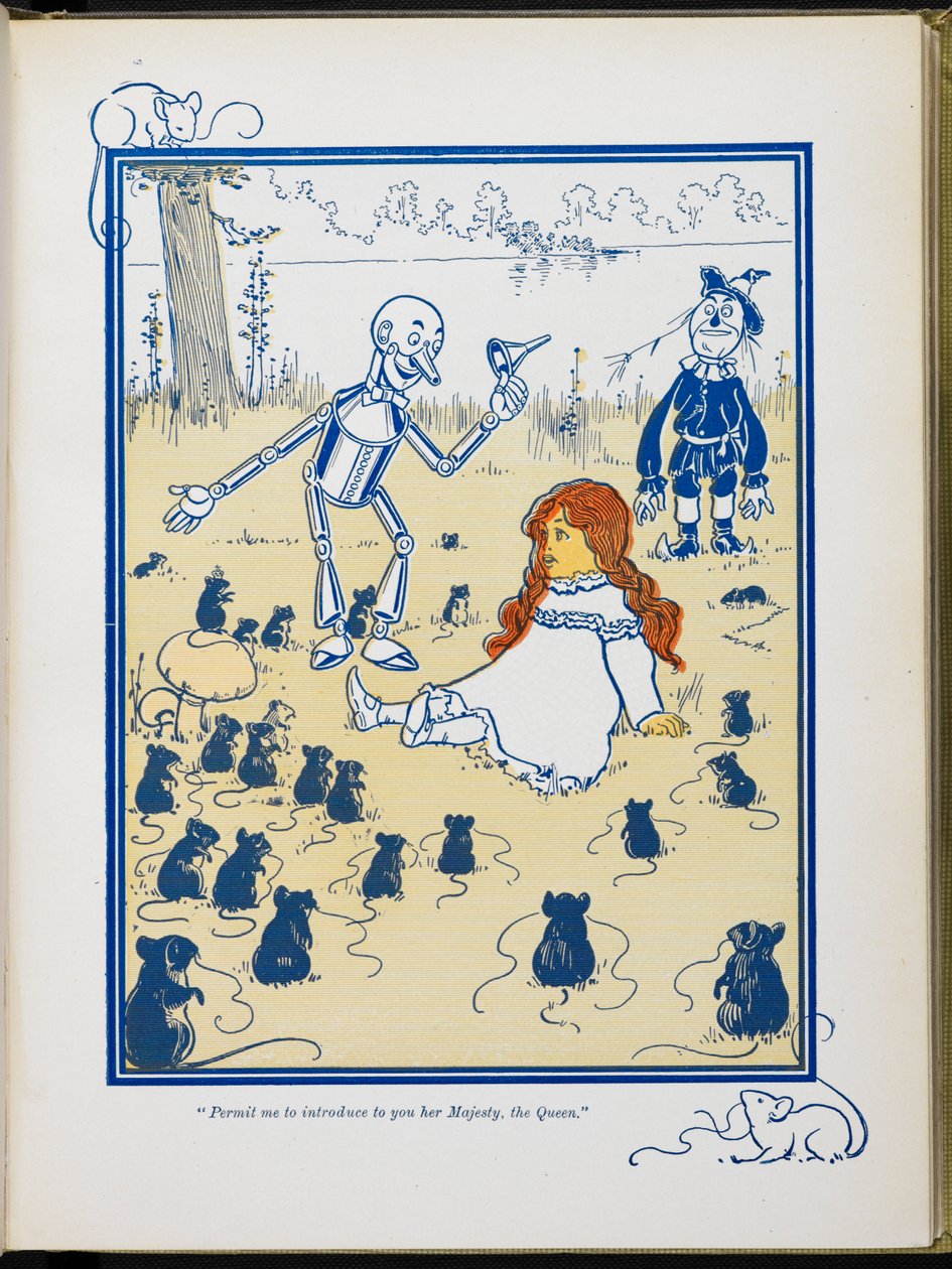 "Tillat meg å introdusere for deg hennes majestet, dronningen." av William Wallace Denslow