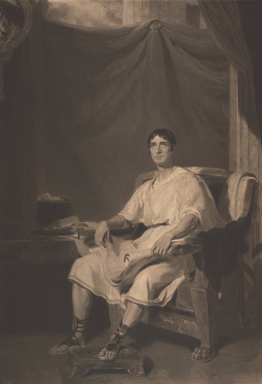 John Philip Kemble som Cato av William Ward