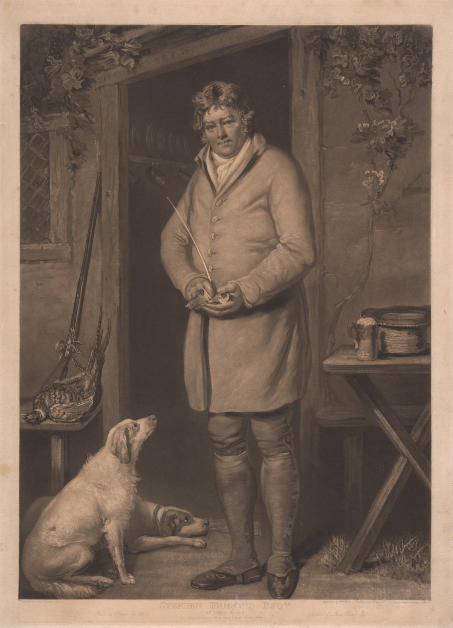 Stephen Hemsted, Esq., fra Ilsley, Berks av William Ward