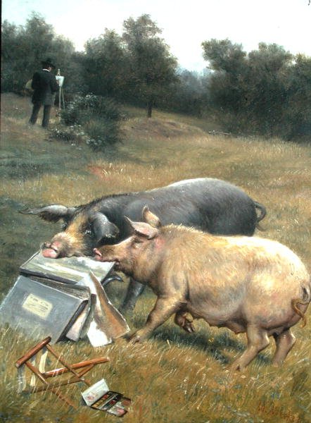 God smak (olje om bord) av William Weekes