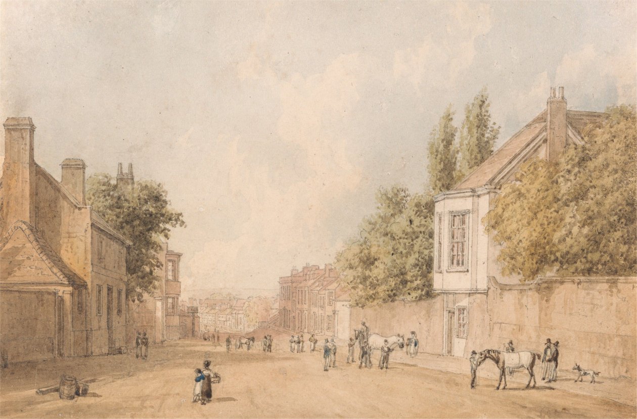 Innkjøringen til Newmarket av William Westall