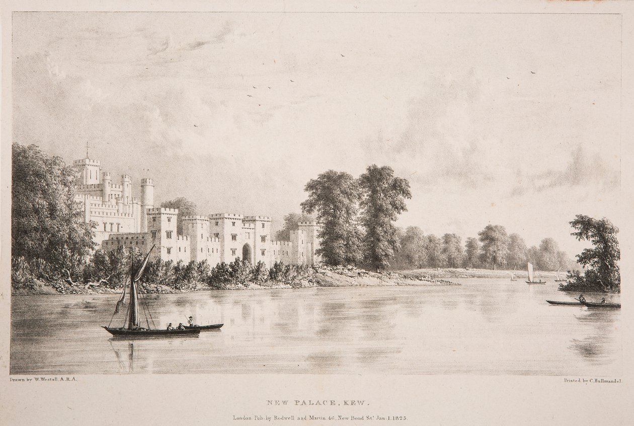 New Palace, Kew av William Westall
