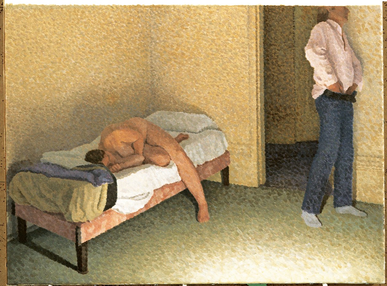 Interiør med figurdressing av William Wilkins