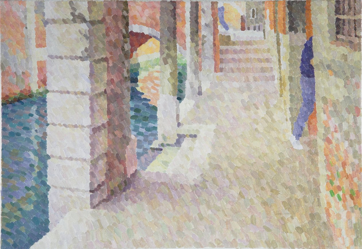 Sotoportego Panada, Venezia, 2011 (Olje på lerret) av William Wilkins