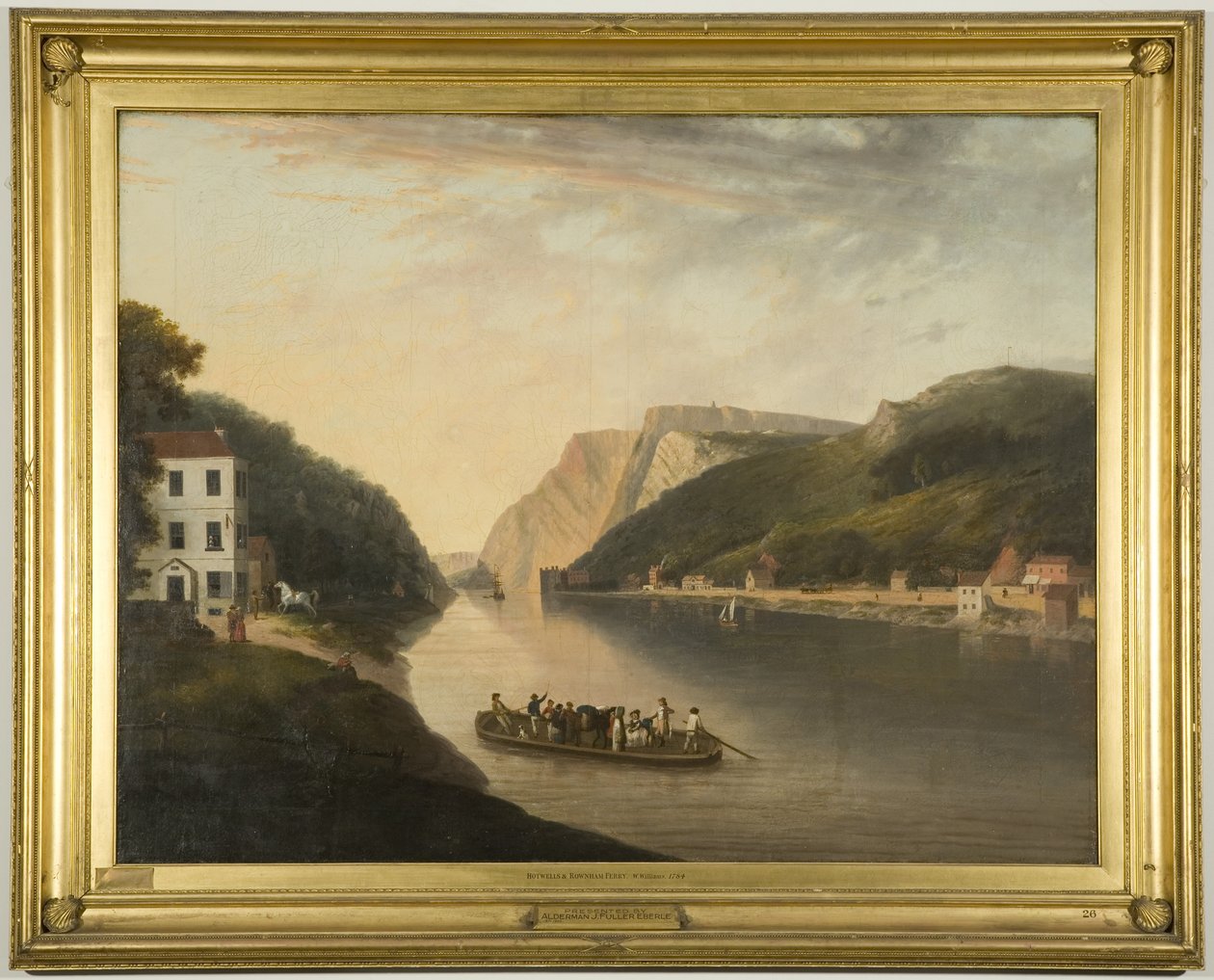 Hotwells og Rownham Ferry av William Williams