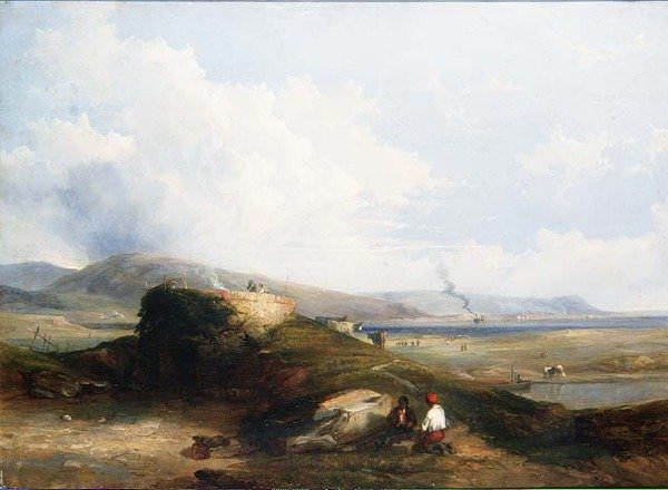 Mount Batten Castle, Plymouth av William Williams
