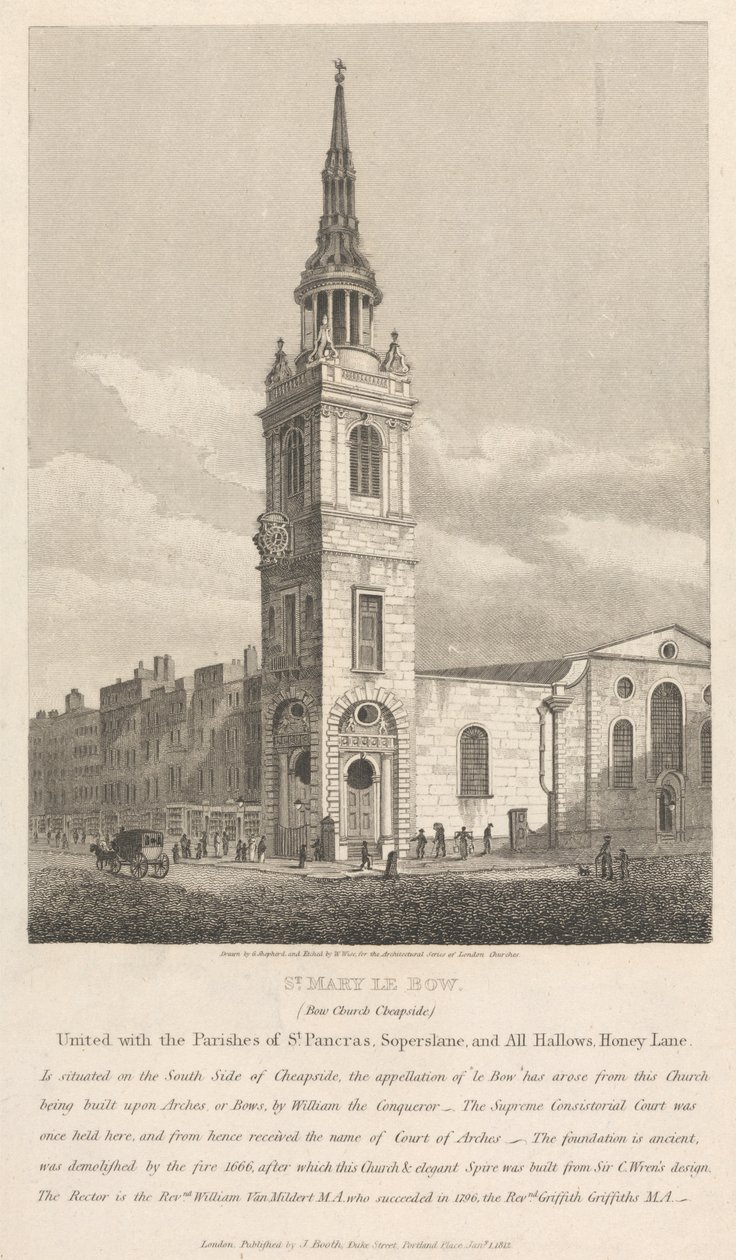 St. Mary le Bow av William Wise