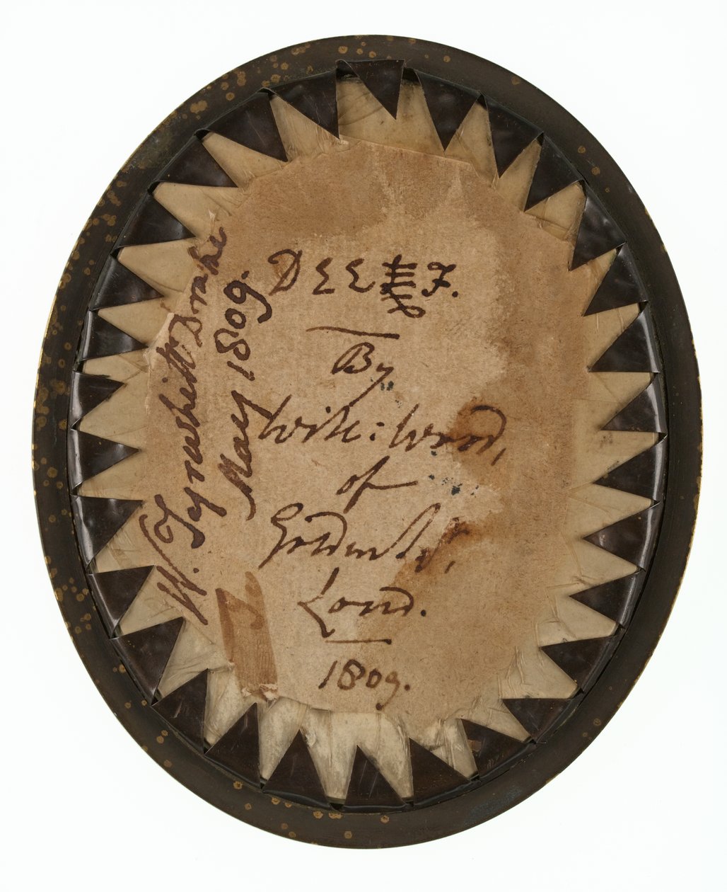 Kaptein (senere oberstløytnant) William Tyrwhitt-Drake (1785-1848), Royal Horse Guards, mai 1809 (miniatyr på elfenben) av William Wood