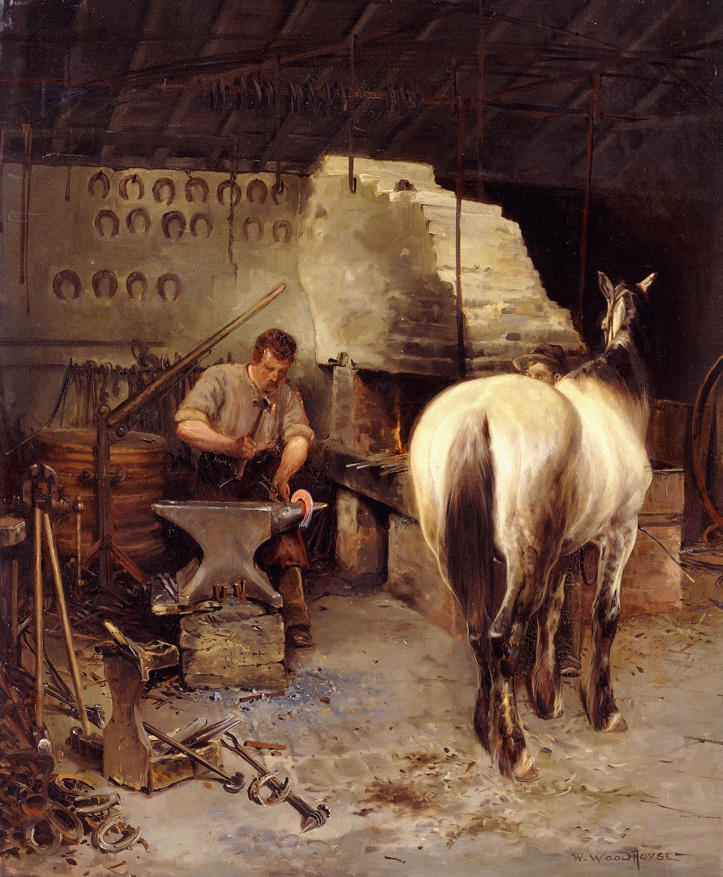 Smedbutikken av William Woodhouse