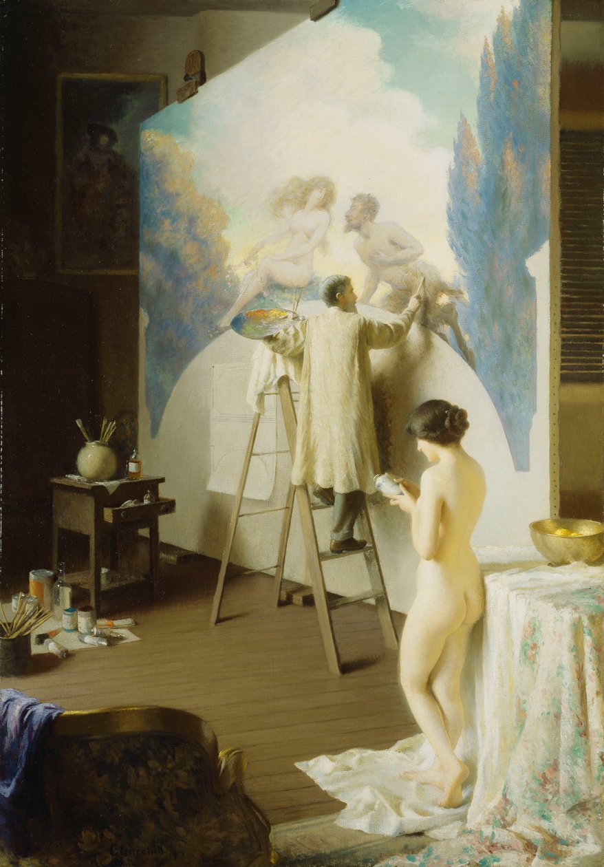 Maleren, 1913 av William Worcester Churchill