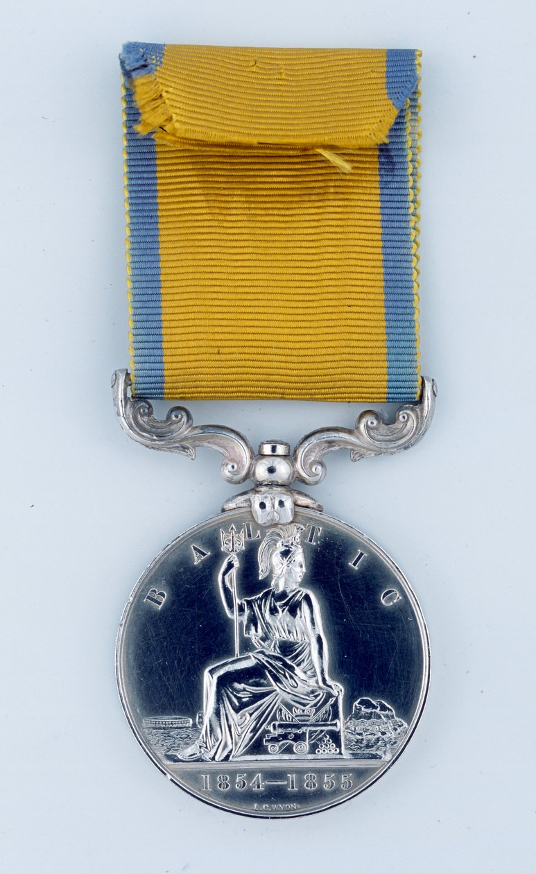 Baltisk medalje 1854-55, eksemplar    (metall) av William Wyon