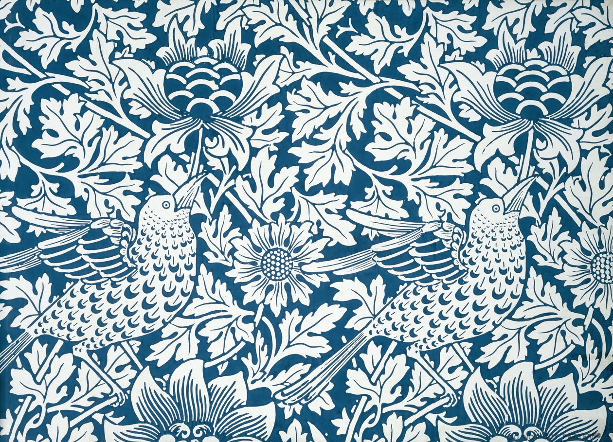 Tapetprøvebok, før 1917 (trykk) av William and Company Morris