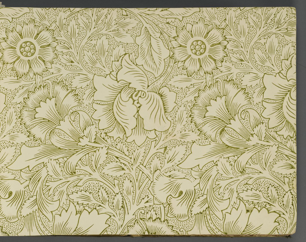 Tapetprøvebok, før 1917 (trykk) av William and Company Morris