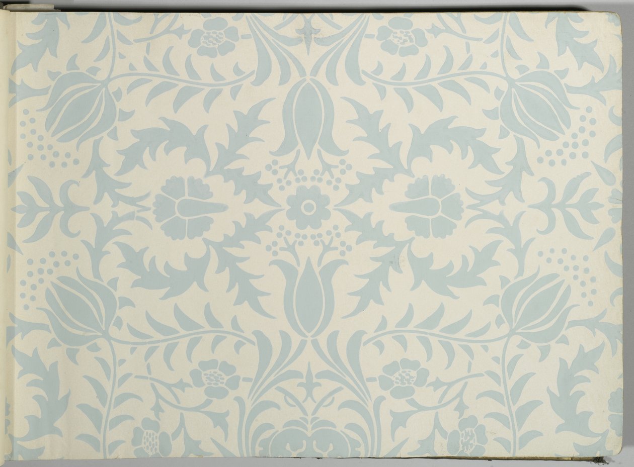Tapetprøvebok, før 1917 (trykk) av William and Company Morris