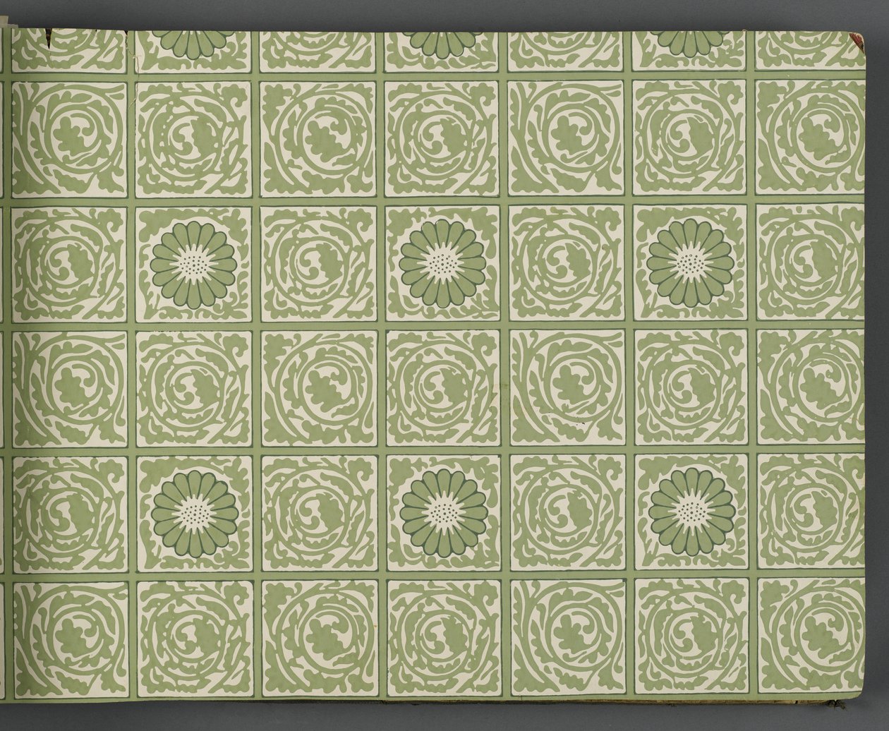 Tapetprøvebok, før 1917 (trykk) av William and Company Morris
