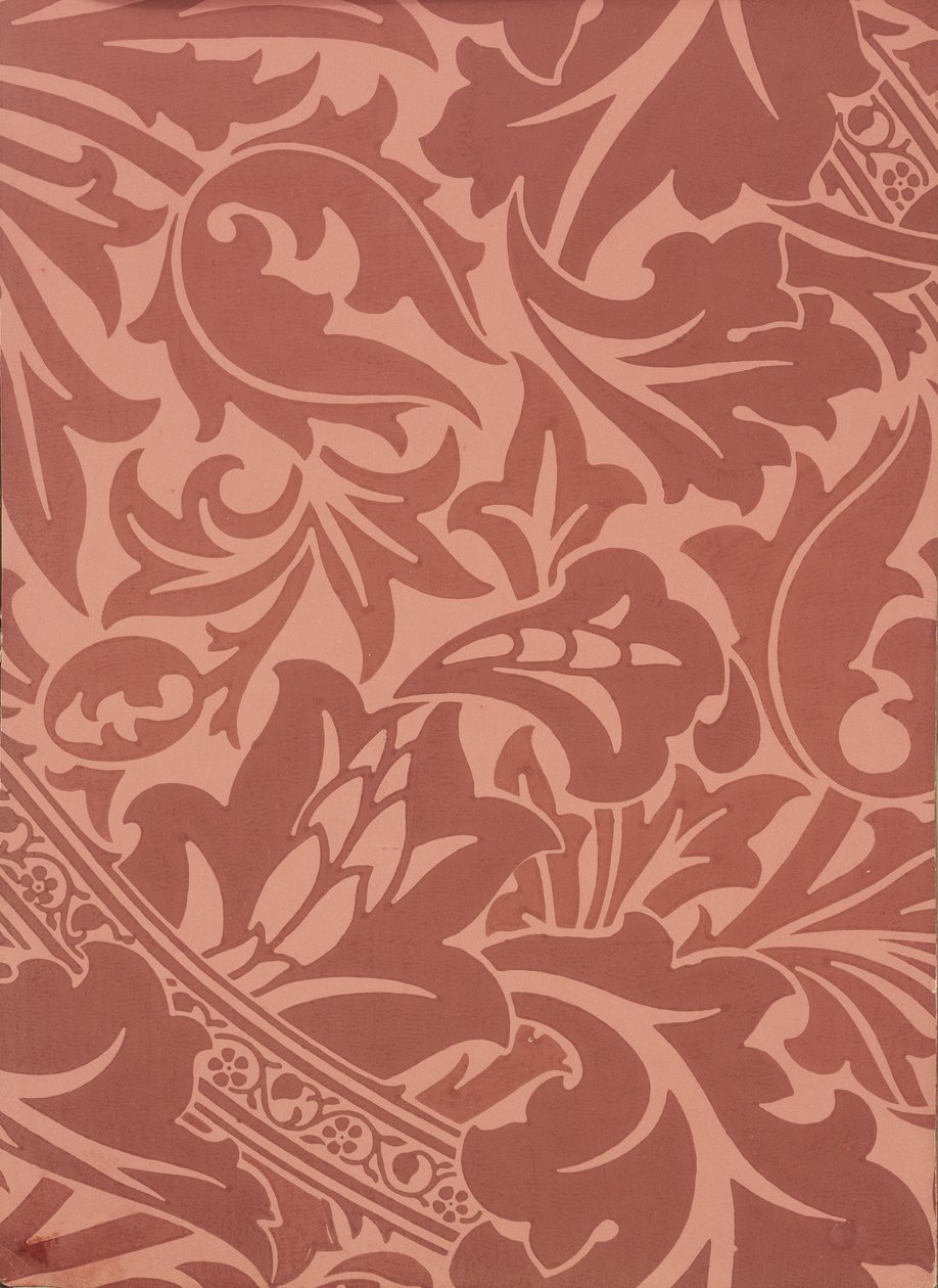 Tapetprøvebok, før 1917 (trykk) av William and Company Morris