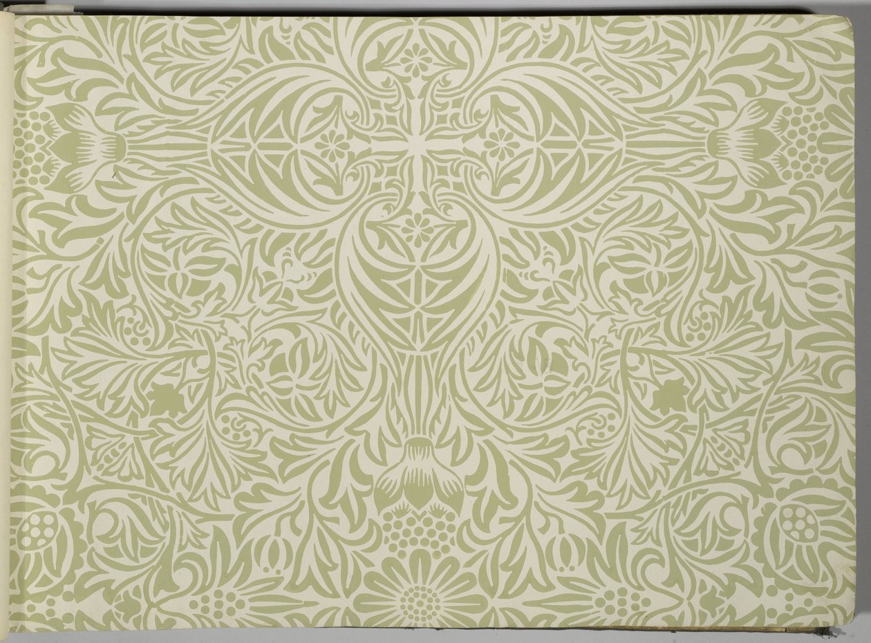 Tapetprøvebok, før 1917 (trykk) av William and Company Morris
