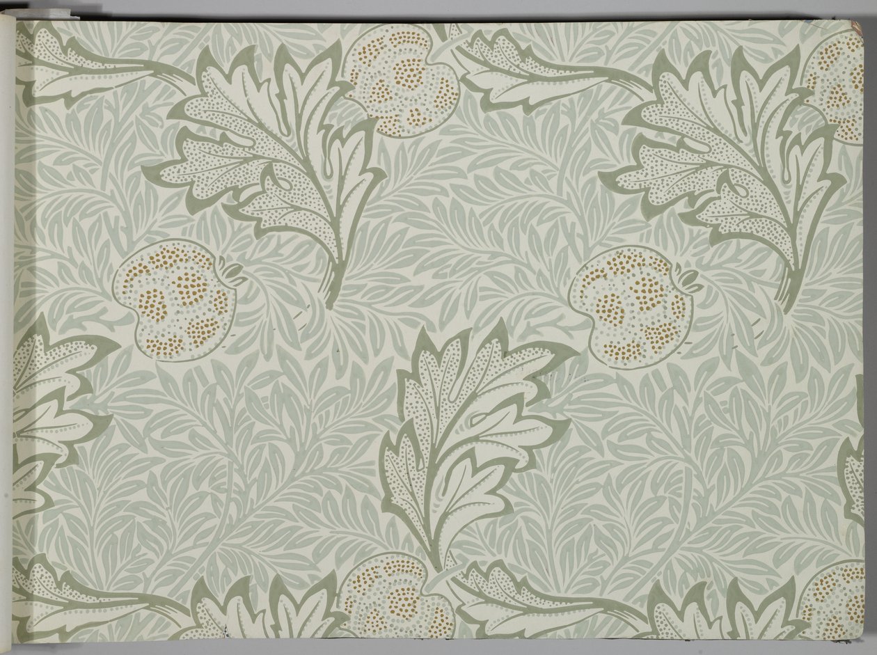 Tapetprøvebok, før 1917 (trykk) av William and Company Morris