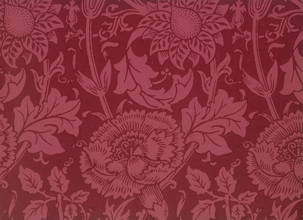 Tapetprøvebok, før 1917 (trykk) av William and Company Morris