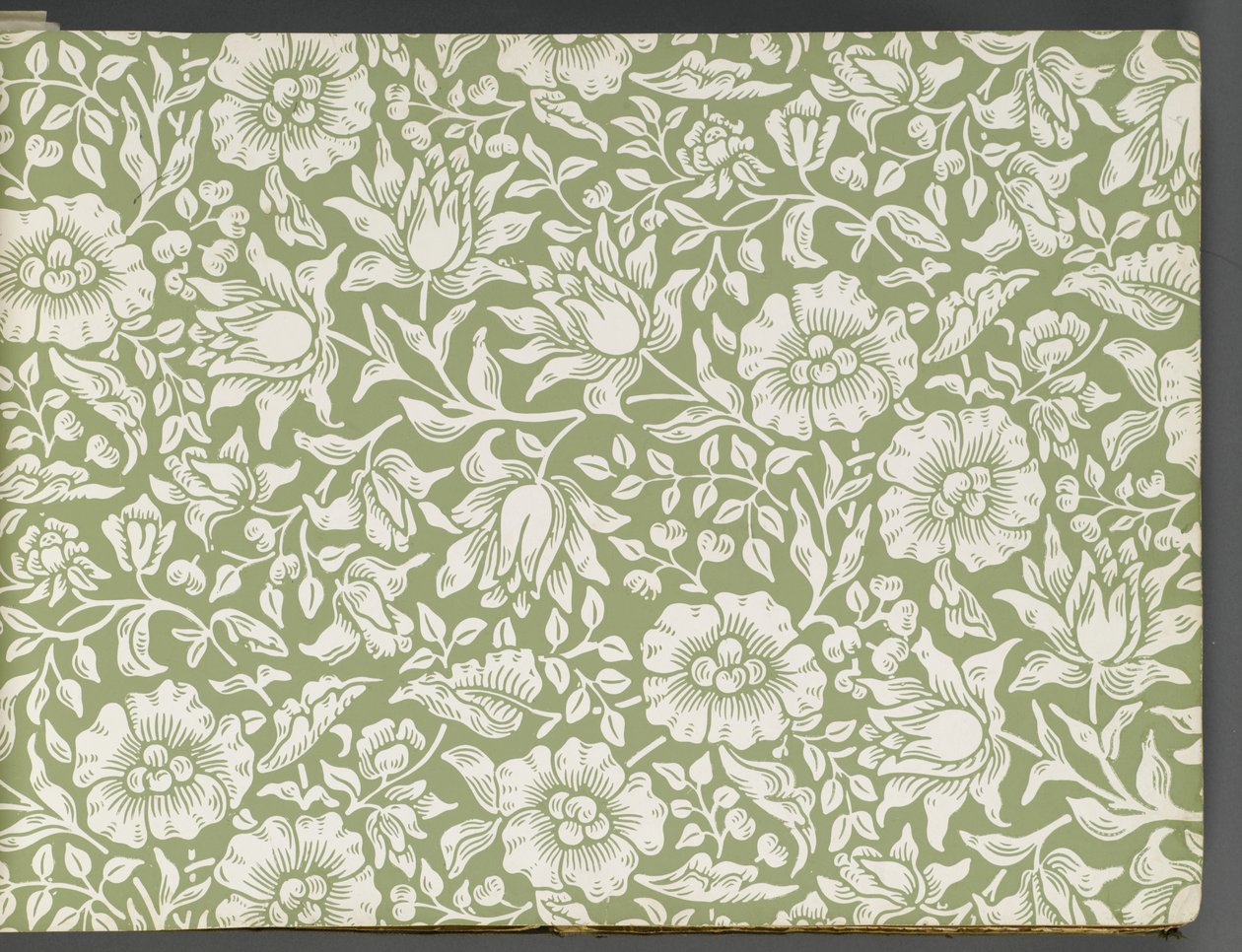 Tapetprøvebok, før 1917 (trykk) av William and Company Morris