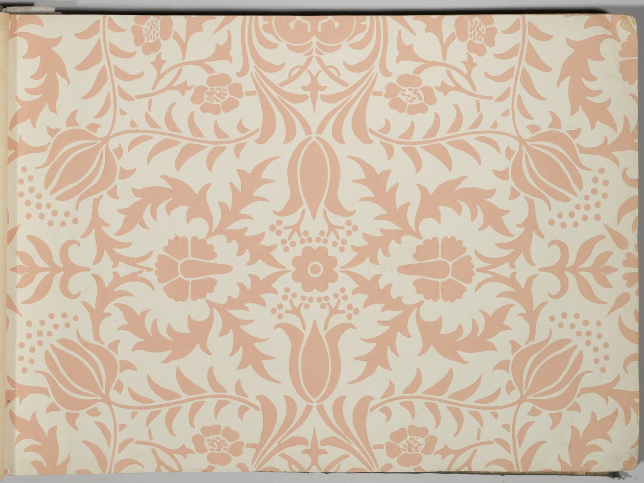 Tapetprøvebok, før 1917 (trykk) av William and Company Morris