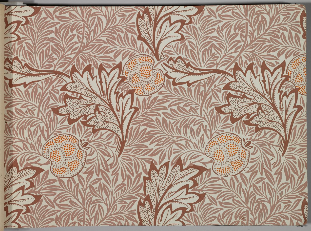 Tapetprøvebok, før 1917 (trykk) av William and Company Morris