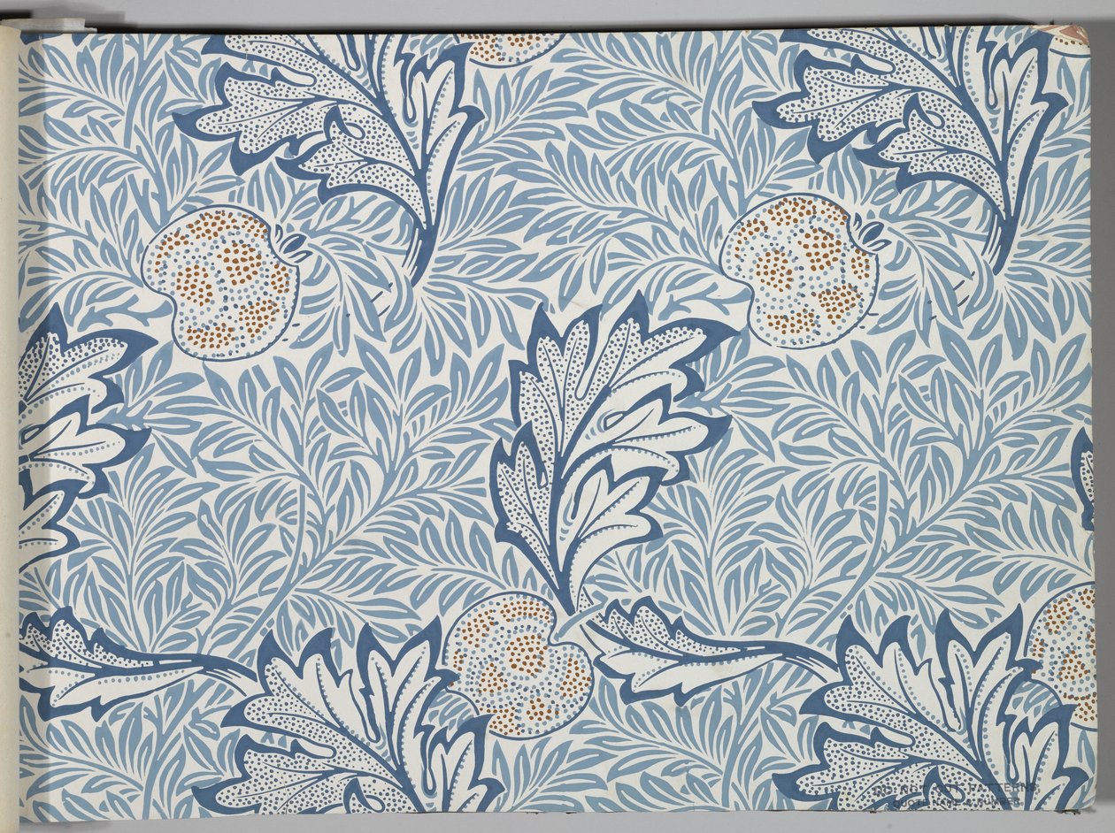 Tapetprøvebok, før 1917 (trykk) av William and Company Morris