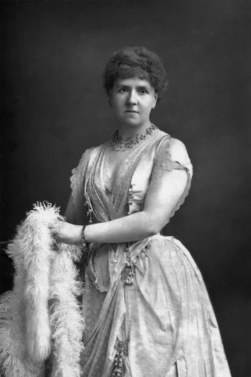 Anna Williams, sanger, 1890. av William and Daniel Downey