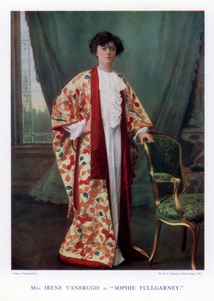 Dame Irene Vanbrugh , engelsk skuespillerinne, 1901 av William and Daniel Downey