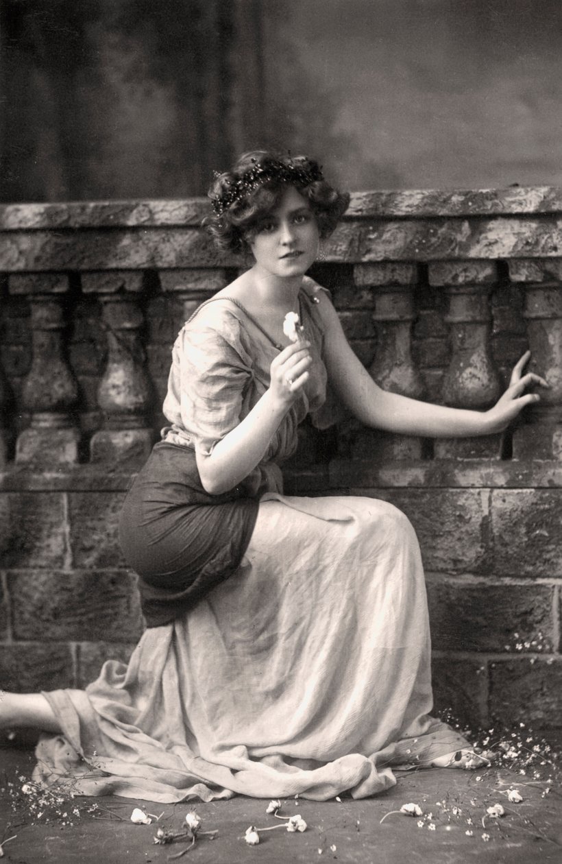 Gabrielle Ray 1883-1973, engelsk skuespillerinne, 1900-tallet. av William and Daniel Downey