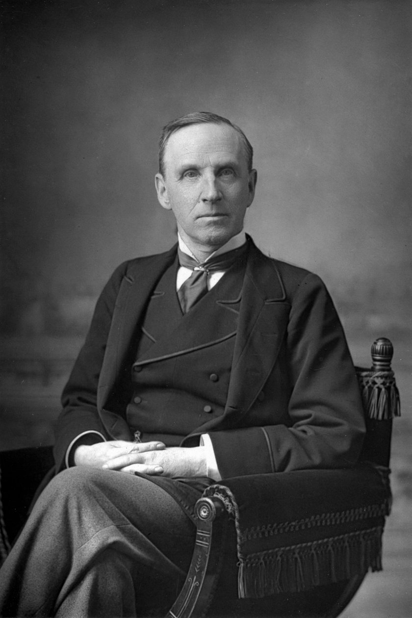 John Morley 1838-1923, 1. Viscount Morley av Blackburn, 1890. av William and Daniel Downey